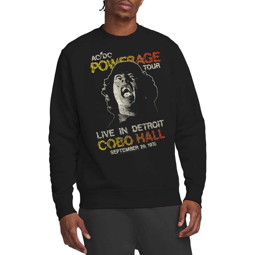AC/DC Unisex Adult Powerage Tour Sweatshirt