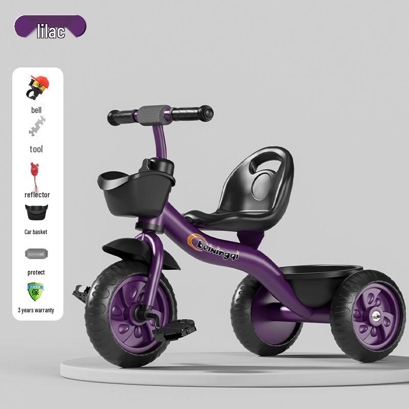 Children's Tricycle & Stroller: Infant Toddler Pedal and Walker