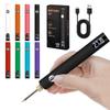 510 Thread Battery Cart Pen Adjustable Voltage Portable Electric Soldering Iron Welding Kit 650mAh Battery Solder Repair Tools