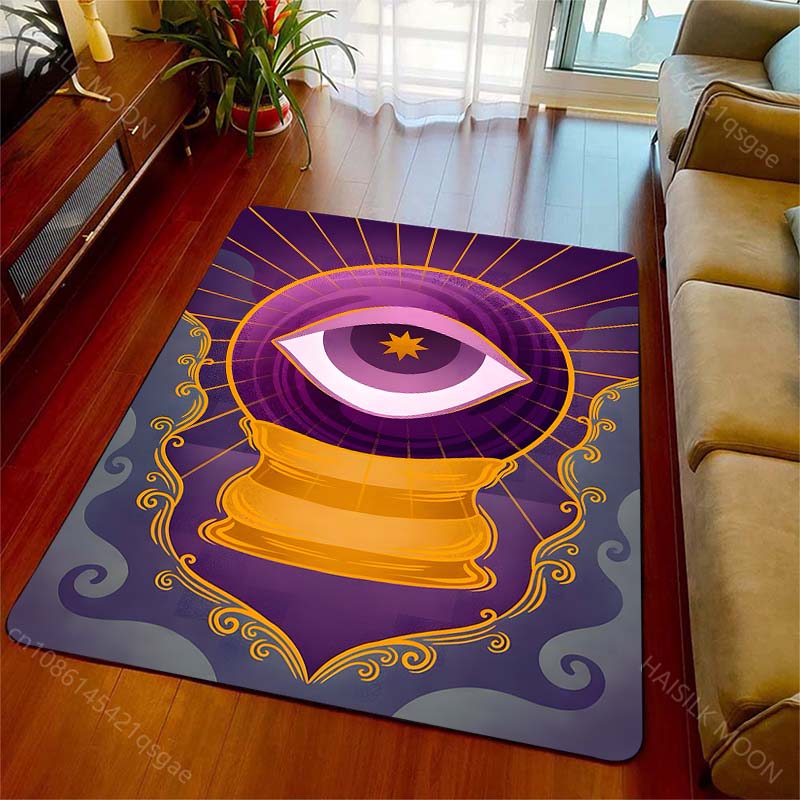 17 Styles Witch Eye Pattern Rug Carpets for Bedroom Living Room Sofa Mat Door Mat Dressing Room Rugs for Gifts