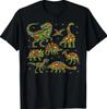 Colorful Polka Dot Dinosaur Toddler Happy Dot T-Shirt