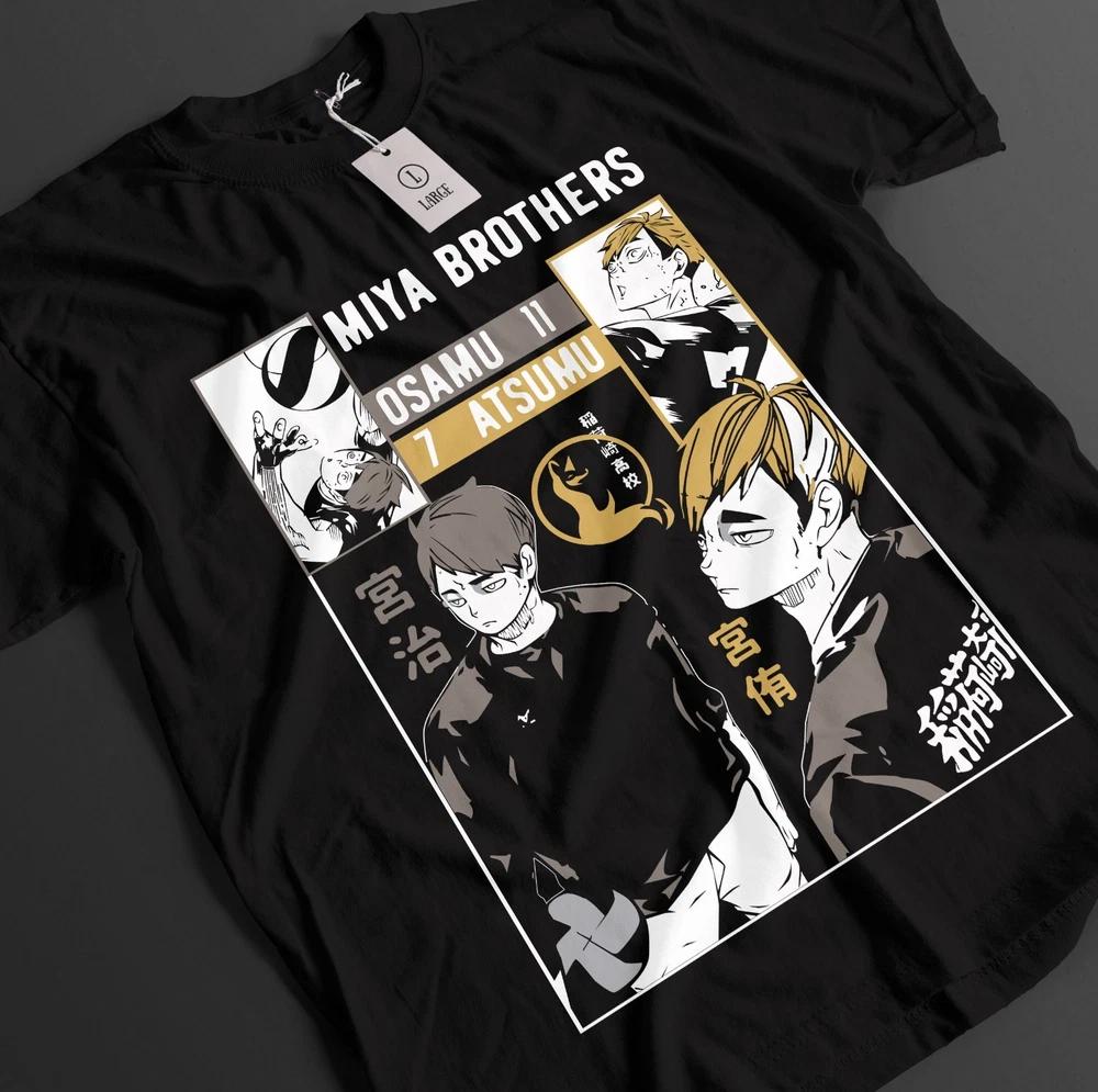 Haikyuu Shirt Shoyo Hinata Tshirt Kageyama TShirt Tsukki Kuroo Sport Anime Tee S