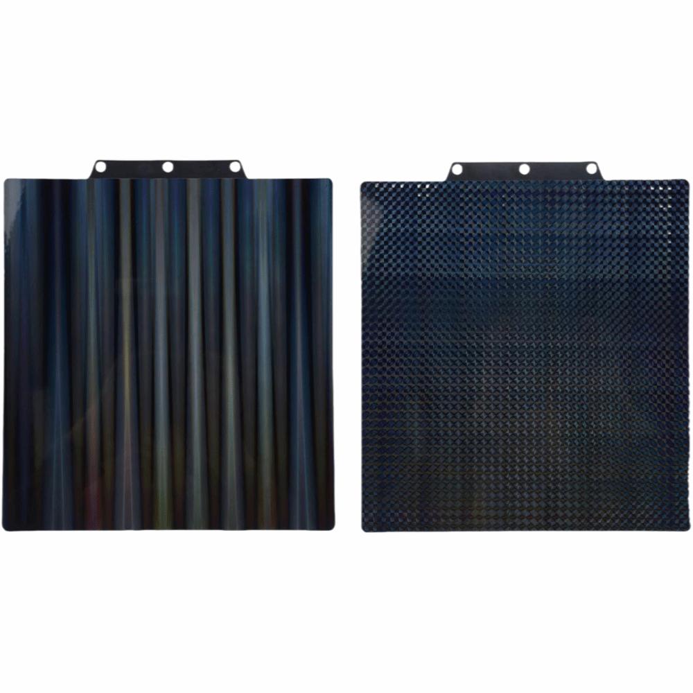 Etched Patterns 3D Printing Platform 235 x 235mm Print Bed Spring Steel Sheet  3D Printer Bed