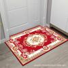 European Style Modern Non-Slip Water-Absorbing Door Mat, Machine Washable Entrance Carpet