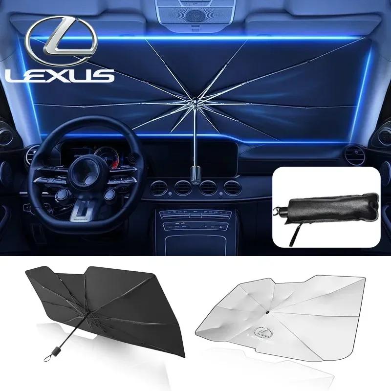Pro Lexus ES300 RX330 RX300 GS300 IS250 IS200 CT200h IS300 NX RX LX GX GS TX LBX Autozáclonky na čelní sklo Sluneční clona Přední stínící deštník