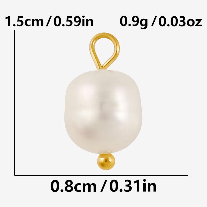 2pcs Irregular Round Three-Dimensional Real Shell Pearl Charm For Jewelry Making Supplies Handmade Sea Beach Accessories Pendant