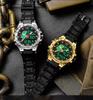 Sanda Youth Tactical Luminous Multifunction Waterproof Men's Electronic Watch