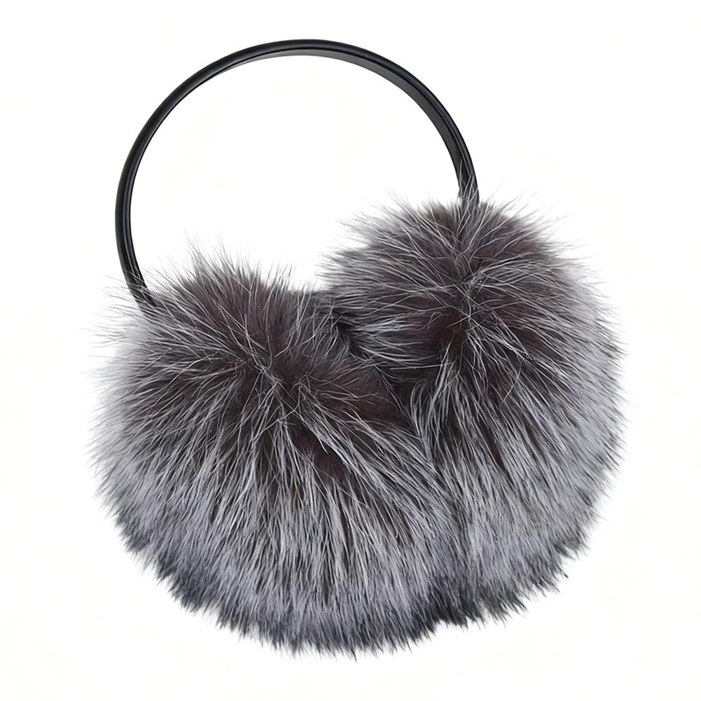 Vintage Faux Mink Fur Earmuffs Fuzzy Ear Warmers Covers For Womens Girls Winter Fashion Adjustable Soft Warm Faux Fur EarMuffs