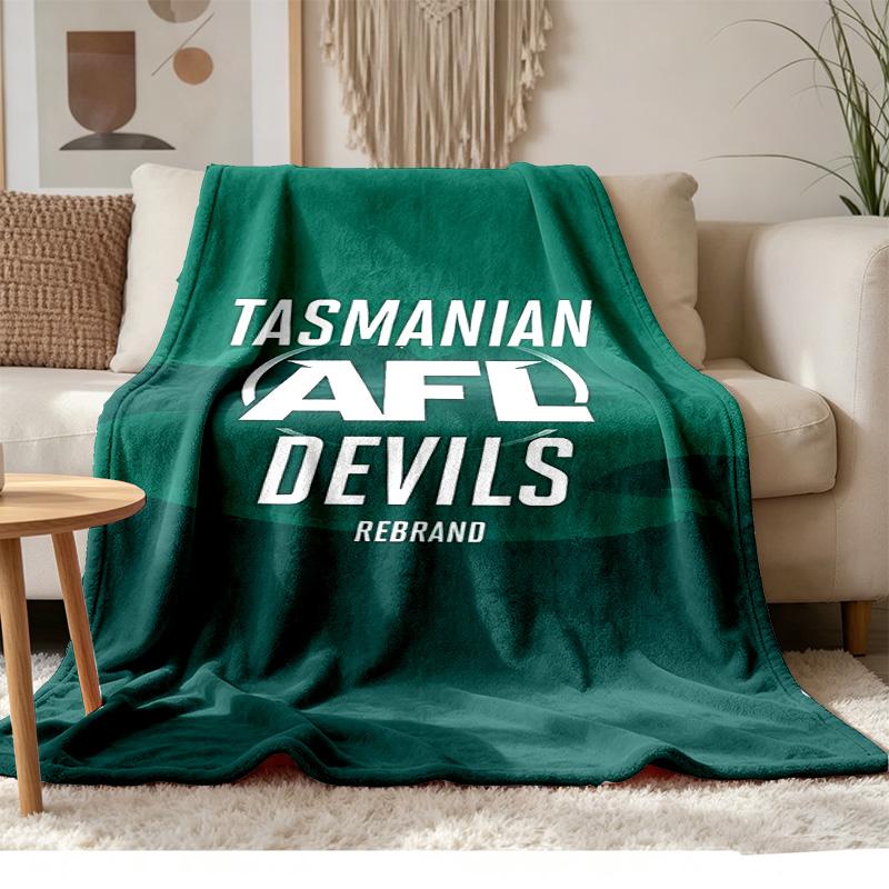 Tasmania Devils Soft and comfortable flannel Suitable for sofas living rooms outdoor camping travel and also makes a great anniversary gif