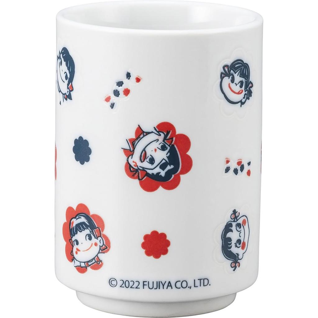 Sun Art Fujiya Retro Made In SAN4116 Peko-chan Teacup, 240ml, Peko-chan Design, Japan,