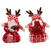 Christmas Kids Delightful Decoration With Reindeer Antlers Gift Bag And Playful Plushie Rudolph
