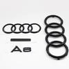 2026 Heißes 4-Ringe-Logo Auto Styling Front Motorhauben-Grill-Emblem Heckklappen-Emblem Für A6 2020-2023 Quattro S line Dekoration Aufkleber Zubehör