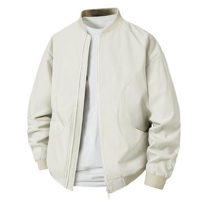 Spring New Men's Baseball Jacket Fashion Versatile Trench Coat