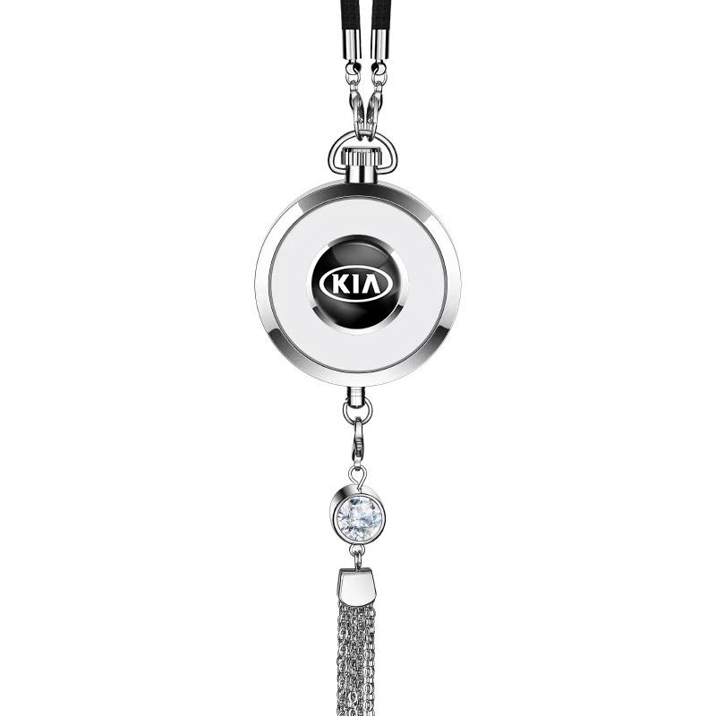 YEZP2 1Pcs Car Perfume Pendant Air Freshener Hanging Diffuser For KIA K9 Sorento Ceed Sportage Stinger RIO Forte Niro Soul EV6 Stonic