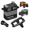 9KG RC Digital Micro Servo with Servo Mount Bracket and Arm Digital Servo Mini Servo for TRX4M Servo 1/18 RC Car Upgrade Parts