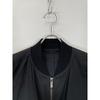 JOSEPH Black cotton nylon bomber jacket blouson Jacket 48 blackUsed