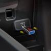 Car Usb Type C Cable Converter Charging Adapter For Mitsubishi Lancer Ralliart 10 3 9 EX Outlander 3 ASX L200 Accessories
