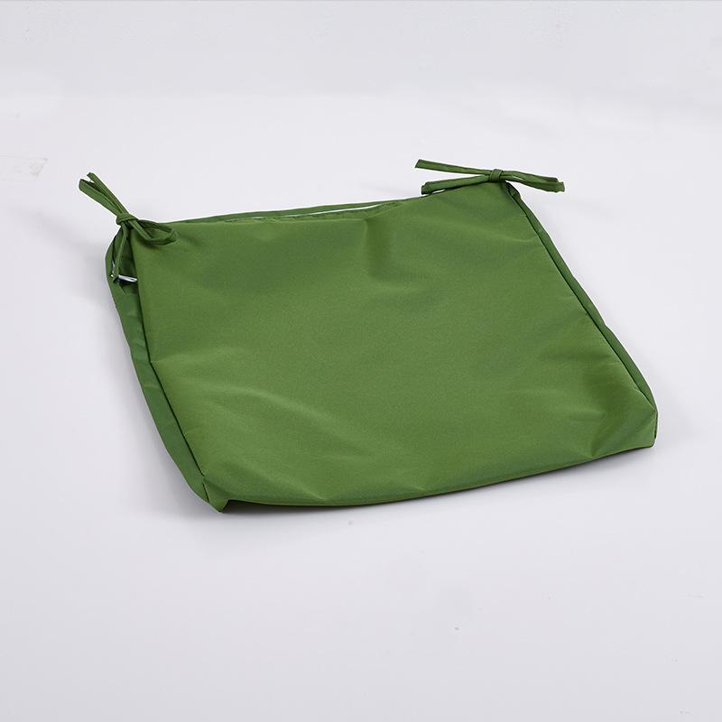 Outdoor Waterproof Cushion Cover, Garden Courtyard Sofa Rattan Chair Seat Pad Replacement, Anti-slip Lace-up Bench Cushion Cover