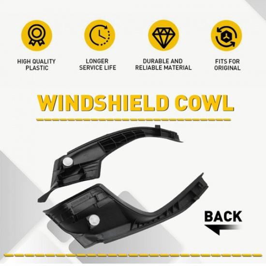 Pair Windshield Wiper Cowl Cover Trim Panels Fits Toyota Sienna