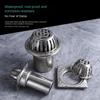 Stainless Steel Roof Floor Drain Anti Rodent Anti-blocking Rooftop Rain Pipe Cap Easy Installation Sewer Net Filter