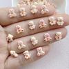 100 Stück Süße Mini Cartoon Kleiner Bär Nail Art Harz Designer Anhänger DIY Basteln Für Nagel 3D Dekorationen Schmuck