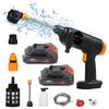 Cordless Power Washer 60Bar 150W High Power Washer Machine with 6in1 Spray Rechargeable Battery for Car Fence Floor