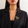 Irregular Bowknot Charm Brooch Fashion Sweater Clothing Pin Decorative Lapel Pin