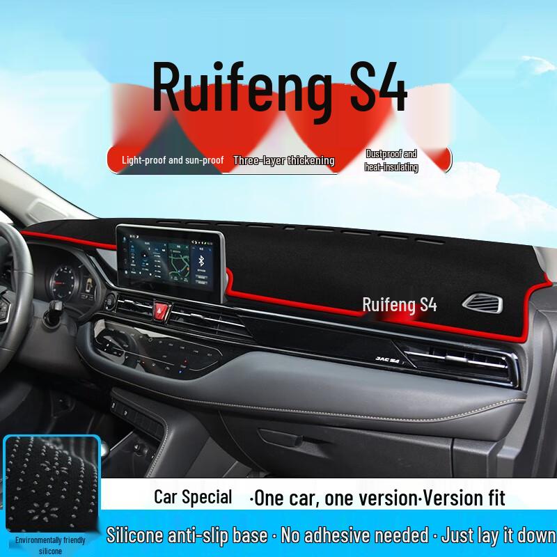 Sunshade Mat for 2019-2020 JAC Refine S4 Center Console & Instrument Panel