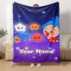 Plim Plim Customize Your Name Blanket Multi-purpose Customizable Blanket Comfortable Throw For Office Home Decor Picnics Bedding for All Occasions