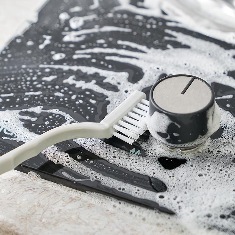 Gas 3 Piece Range Cleaning Brush Set With Durable Pp Handle Bristles And