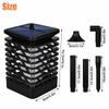 Solar Flickering Flames Lantern Ip65 Waterproof Led Torch Lamp For Outdoor Garden Patios Lawns