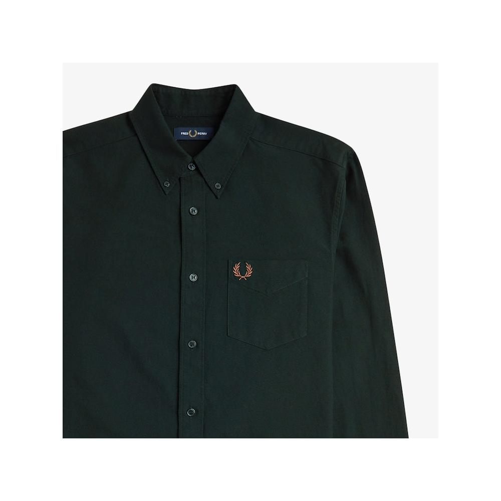 Fred Perry [genuine Headquarters] Fred Perry [baseline] Long Sleeve Oxford Shirt  T61  Afpm2435516 T61 qzgAfpm2435516 T61
