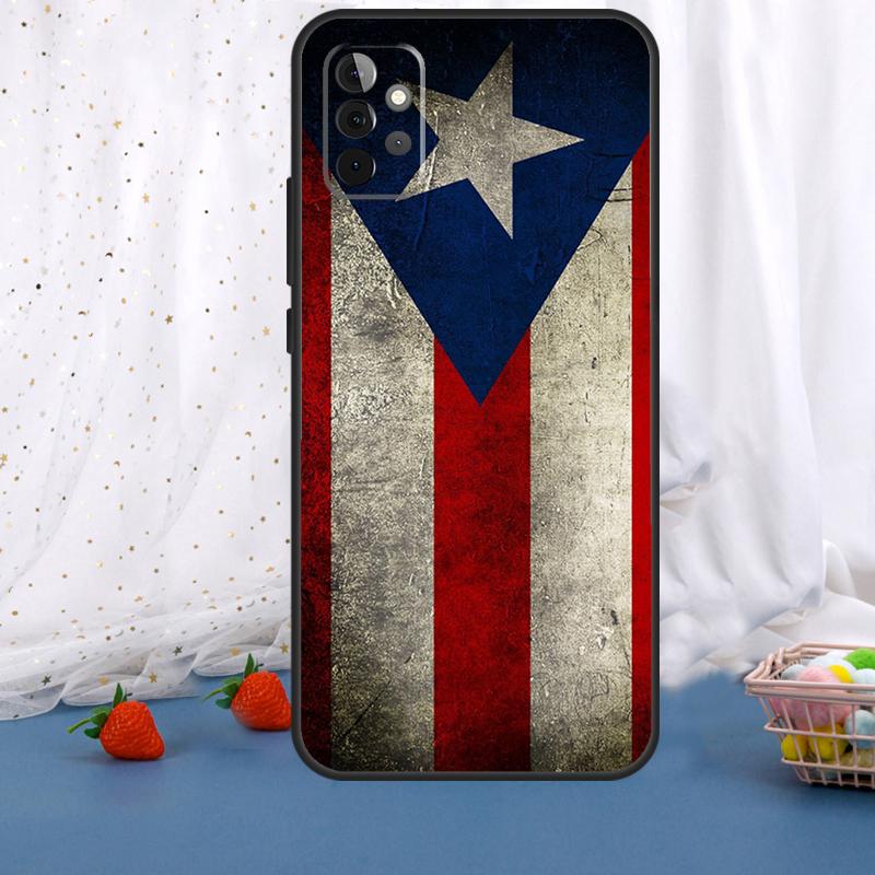 Puerto Rico Flag For Samsung Galaxy A15 A55 A35 A53 A33 A13 A36 A56 A26 A16 A22 A32 A52 A54 A34 A05 A06 Case