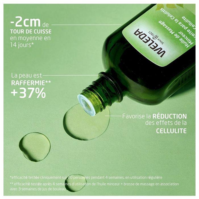 Huile de Massage Minceur - Weleda - Bouleau - 100ml - Vegan - Réduction Cellulite