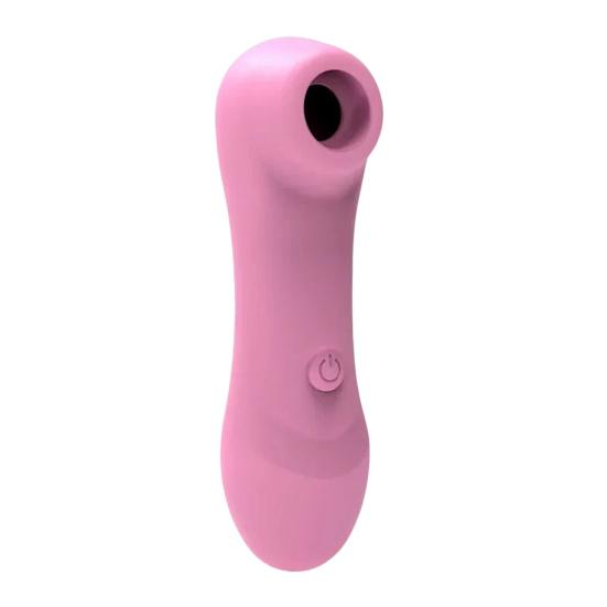 Mini Suction Vibrator Breast Massager Silicone Clitoral Stimulator with Multi-Frequency Modes Whisper-Quiet Waterproof Discreet Adult Toy