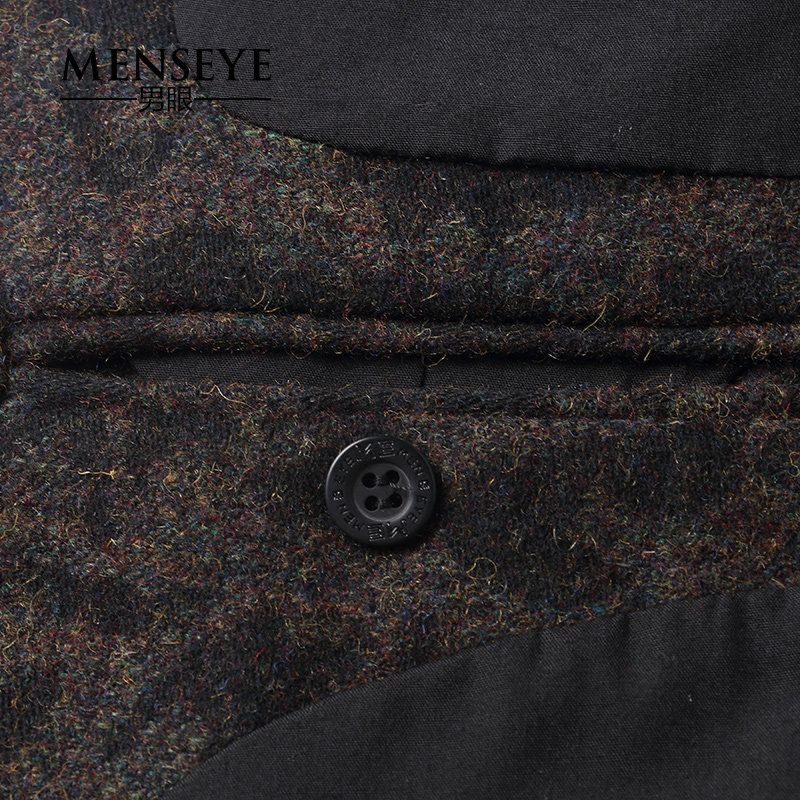 Menseye Menseye Winter New Arrival Brown Business Casual Suit Fashion Elegance Suit for Men