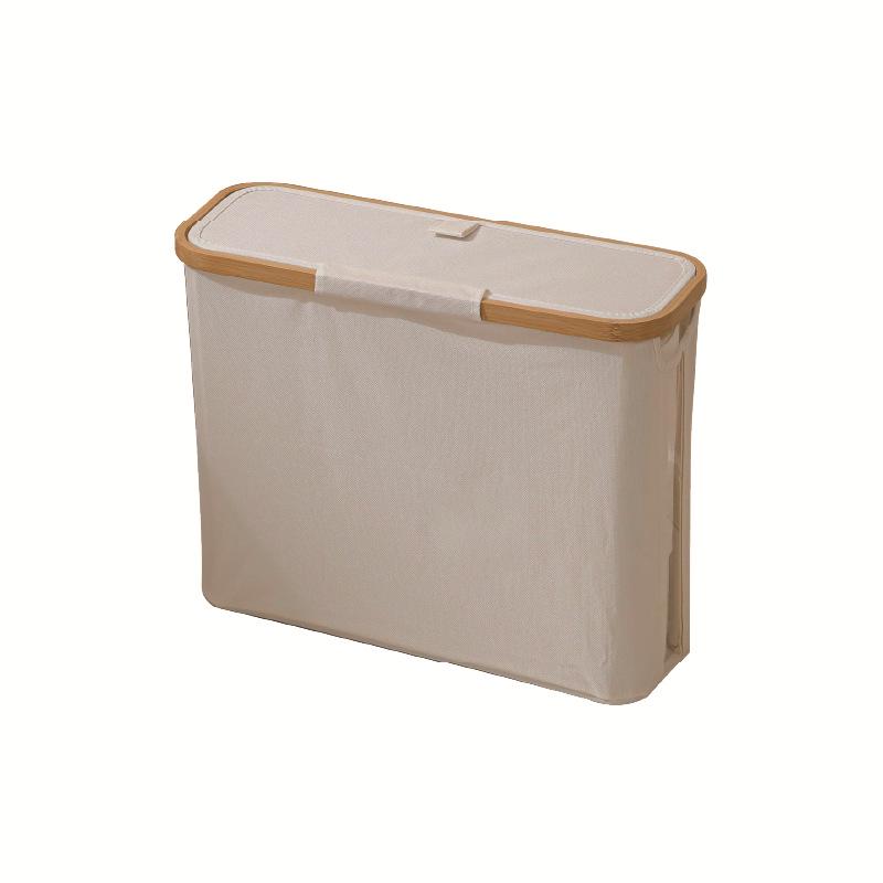 Versatile Dustproof Bathroom Storage Basket with Lid for Tissue and Sundries