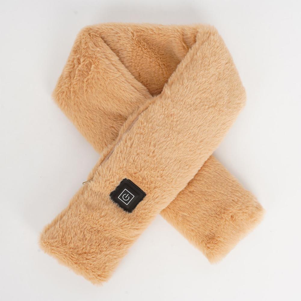 Outdoor Warm Electric Heating Scarf Safety 3 Level Temperature Control Usb Heater Thermal Neck Wrap Scarfs