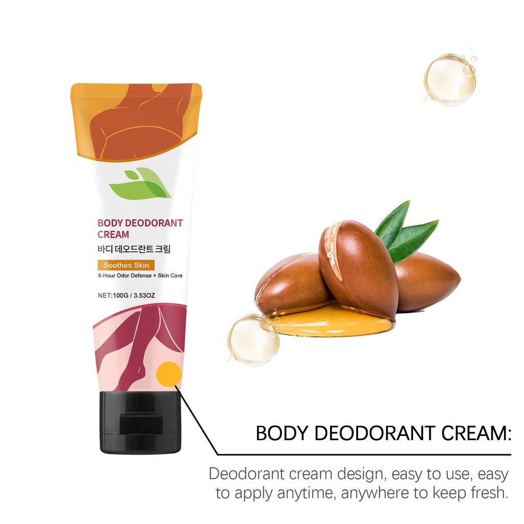 Sheabutter, Wurzeldeodorant, Antiperspirant-Balsam, Lang anhaltend, Frisch, Aroma, Inhaltsstoffe