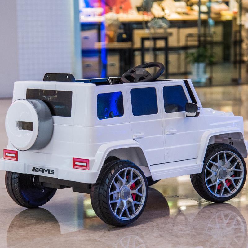 Mercedes G-Class Kids' Electric Ride-On Car with Remote Control & Music for Ages 1-8