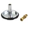Chrome Plated 43mm Bathtub Drain Stopper for Bathroom Sink Replacement