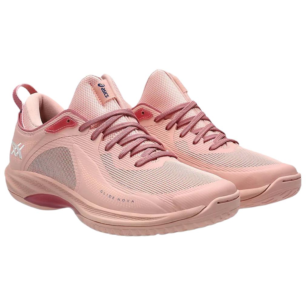 New ASICS Glide Nova FF 4 Basketball Shoes Unisex Pink 1063A105-700