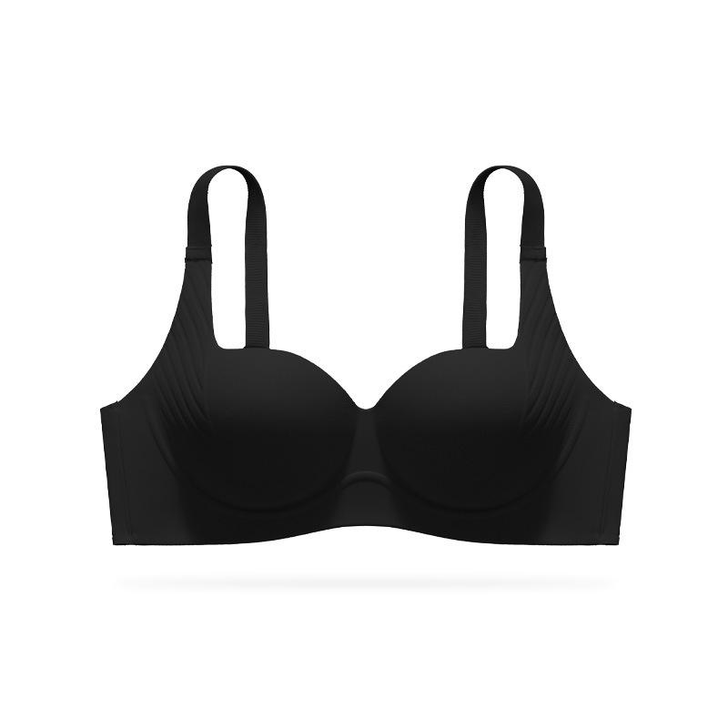 

FallSweet Пуш-ап бюстгальтер для женщин Сексуальное нижнее белье Беспроводной Мягкий Бюстгальтер Маленькая Грудь С эффектом пуш-ап Бюстгальтеры Sollid Простой Сексуальный Женский Комплект Нижнего Белья 32AB-38AB 38/85AB чёрный
