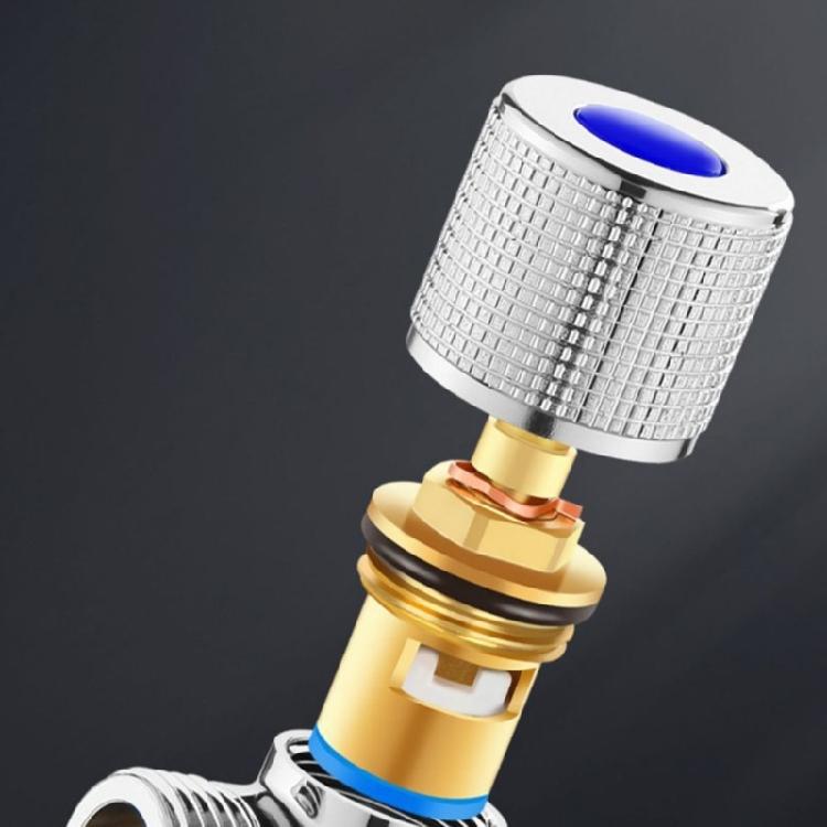 Professional Gold Tap Cartridges with Easy Distinction Designs Bathroom Tap Repair Upgrades for Hot & Cold Water Mixer