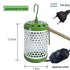 Parrot & Reptile Heat Lamp with Bite-Proof, Anti-Scald Mesh Cover