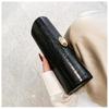 Autumn and winter warm brown crocodile pattern long baguette bag clutch bag trendy locomotive dating party special-shaped bag