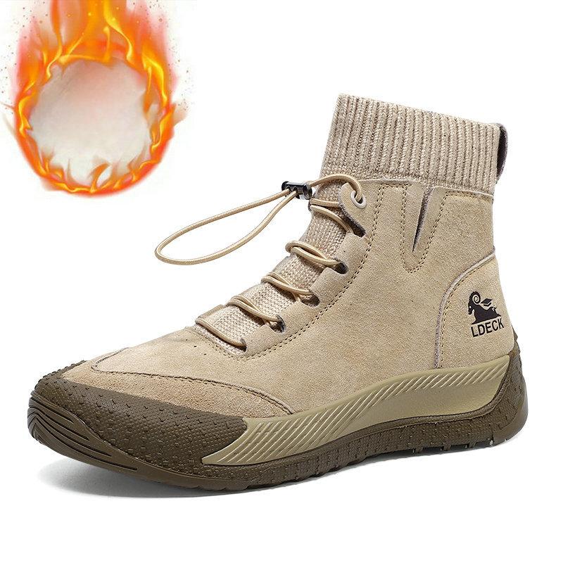 

Высокие женские туфли. Осенние и зимние короткие сапоги. Женские кожаные сапоги с верхним берцем. 40