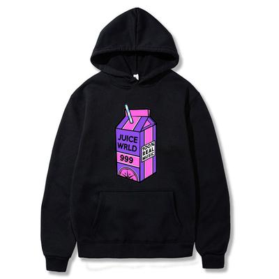 Funny JUICE Wrld Hoodie Sweatshirt Juice Wrld Fashion Print Trap Rap Rainbow Fault Juice World Oversized Unisex Hoodies Sweatshirts