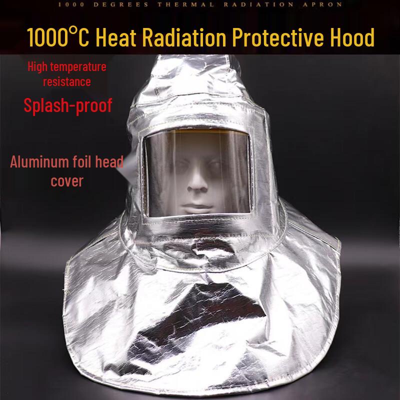 Heat-Resistant Aluminum Foil Protective Hood