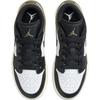 New Jordan Air Jordan 1 Anti Slip Wear Resistant Low Top Children's Basketball Shoes Black Green Teenagers 553560-092